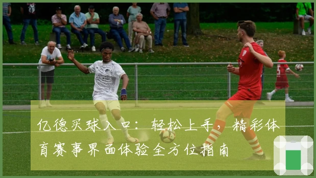 亿德买球入口:轻松上手,精彩体育赛事界面体验全方位指南